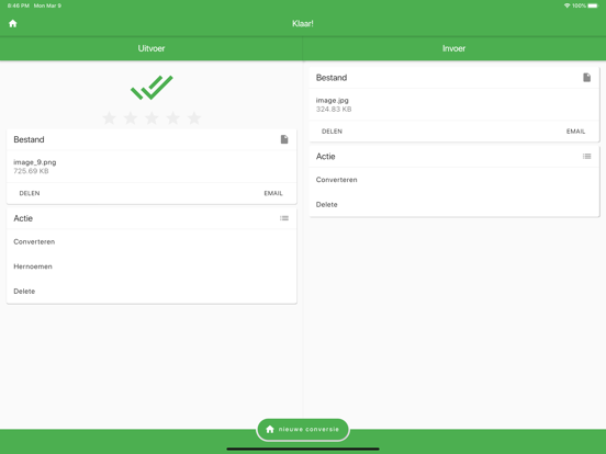 File Converter iPad app afbeelding 5