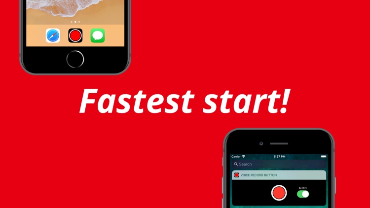 Voice Recording Button