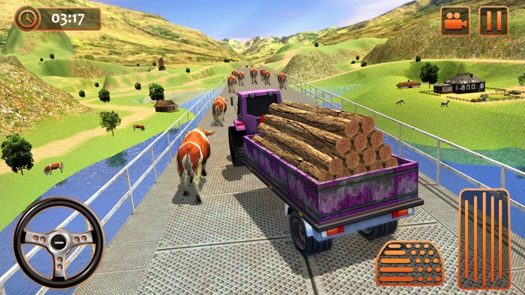 Tractor Cargo Transport Driver screenshot-3