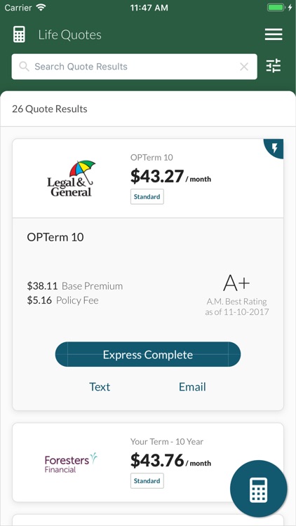 Wholehan Quick Quote screenshot-5