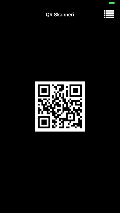 Screenshot #1 pour QR Skanneri