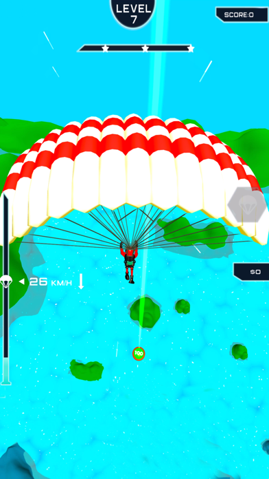 Screenshot #2 pour Extreme Paraglider 3D