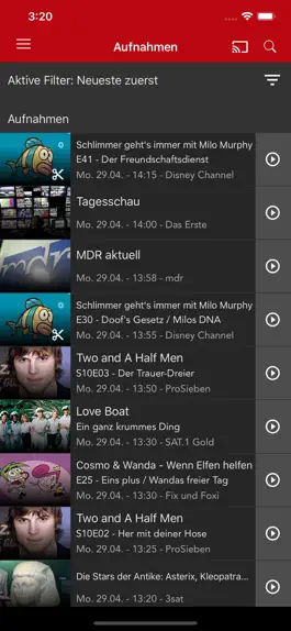 Game screenshot Save.TV – Videorekorder apk