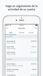 paypal para empresas iphone capturas de pantalla 2