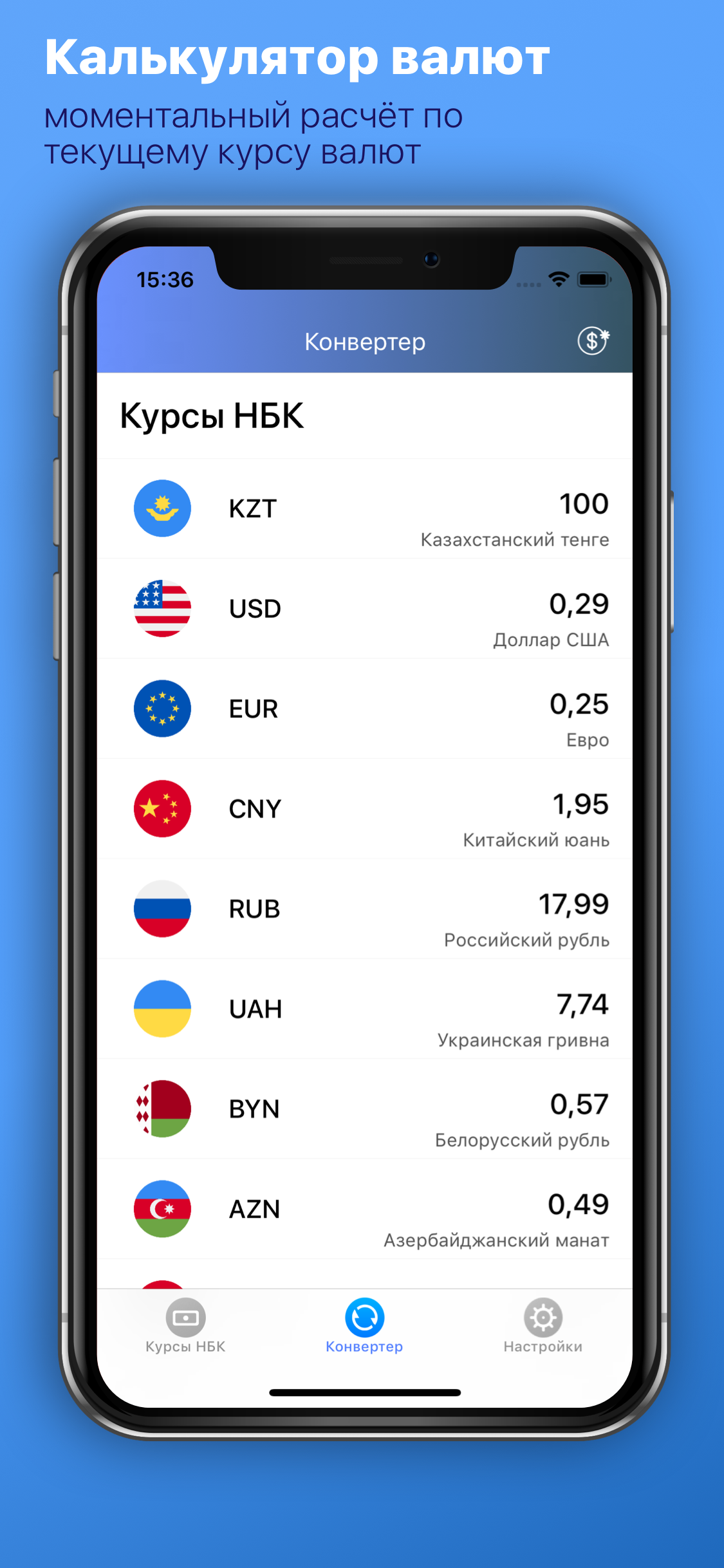 Курс валют Казахстана