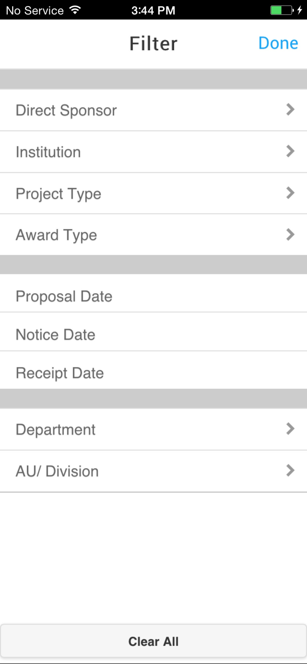 Infor Lawson Mobile Grants