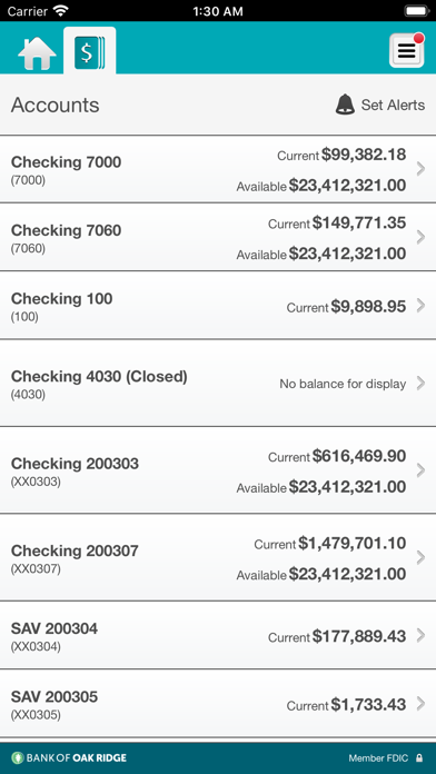 Bank of Oak Ridge - Business Screenshot