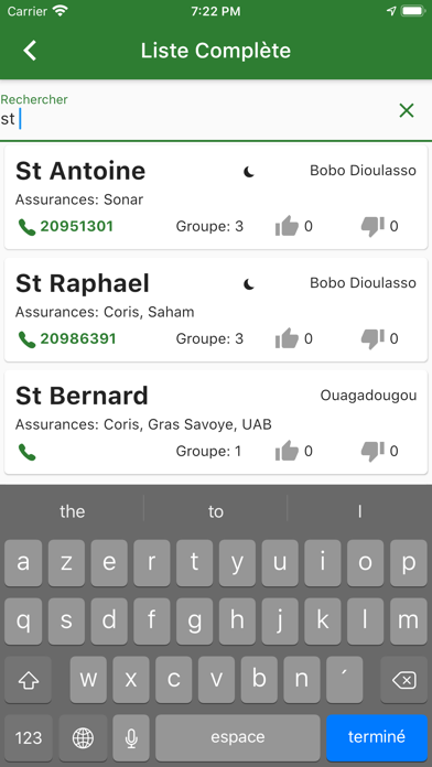 Faso Santé Screenshot