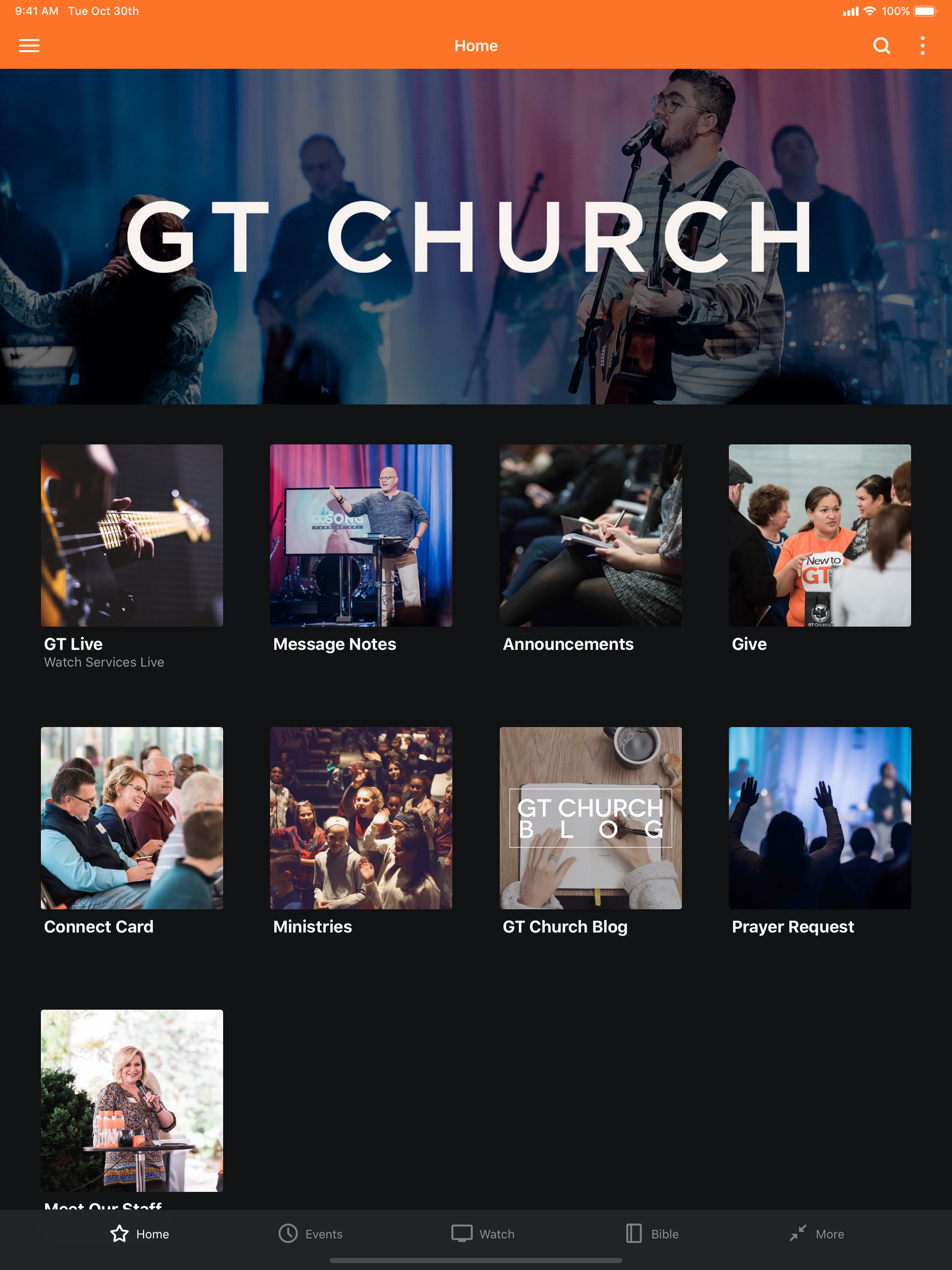 GT Church App screenshot 4