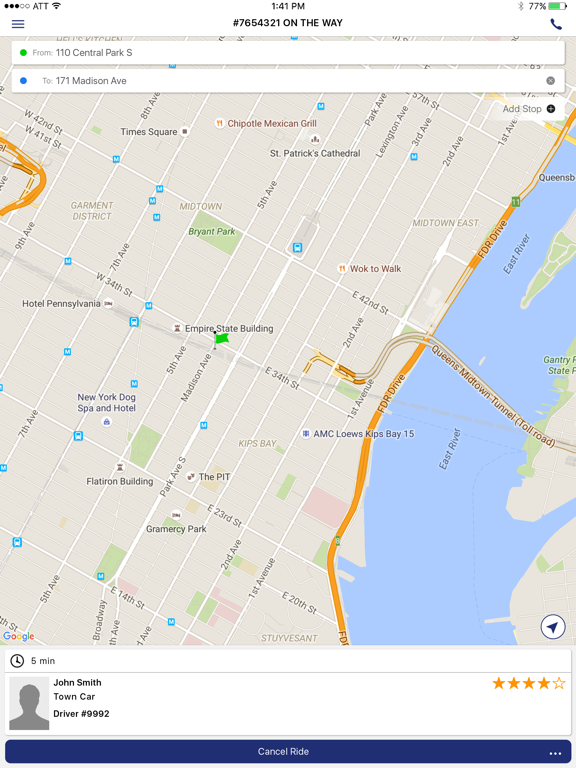 Delancey iPad screenshot 5 - Travel app