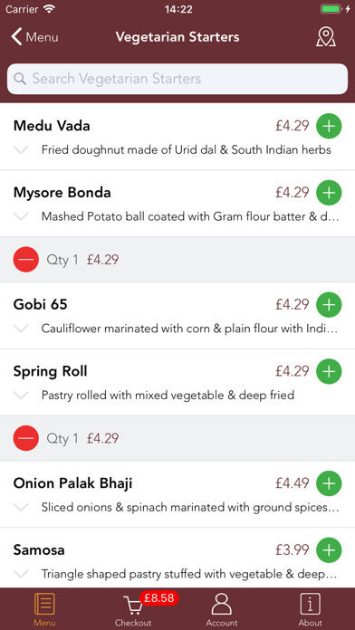 Rishi's Indian Aroma Screenshot
