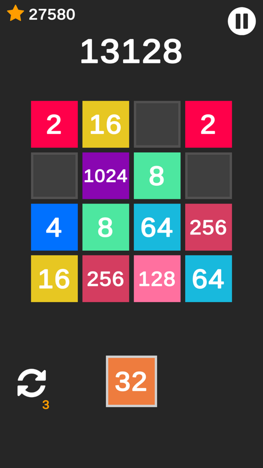 #5. M.N - Merge Numbers Puzzle (iOS) Podle: Dung Vu
