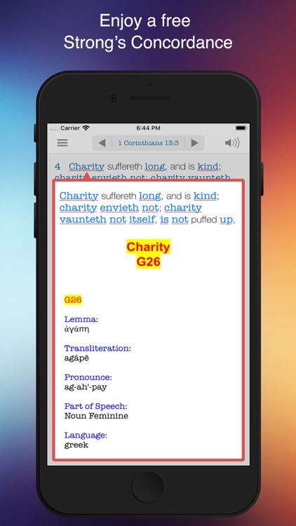 Bible KJV Strong's Concordance