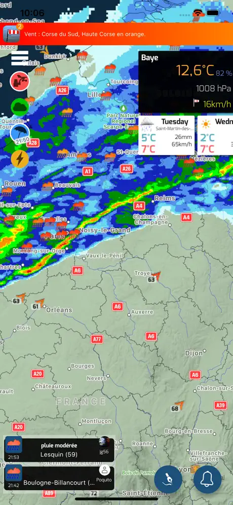 Infoclimat - live weather