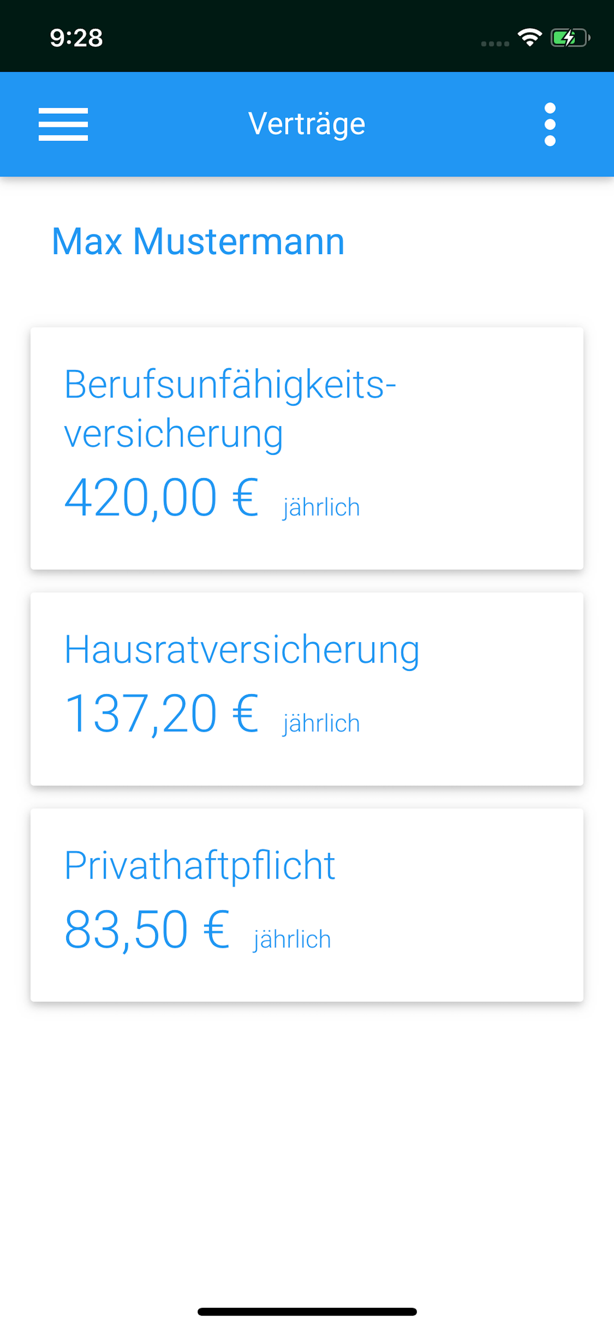 Versicherungszeiger