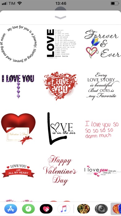 Screenshot #2 pour True Love - Valentine Stickers