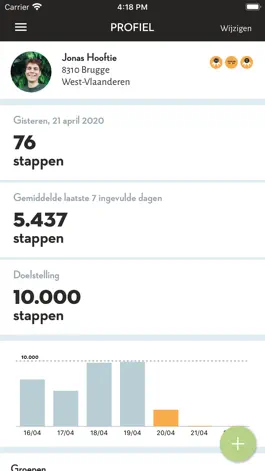 Game screenshot 10.000 stappen apk