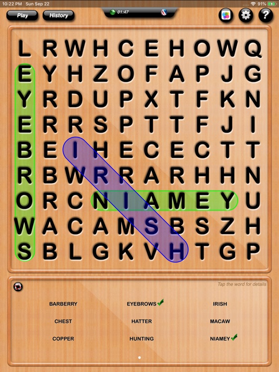 Word Search - Word Hunter HD