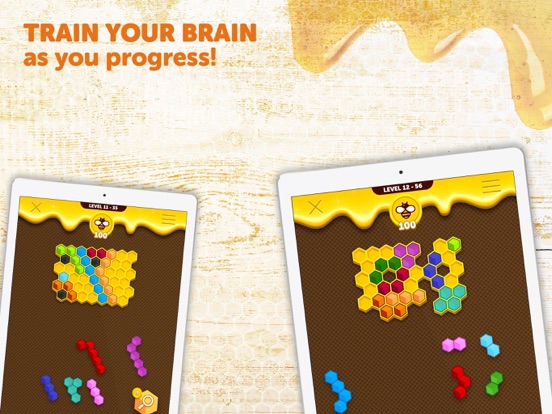 Hexa Buzzle iPad screenshot 8 - Games app