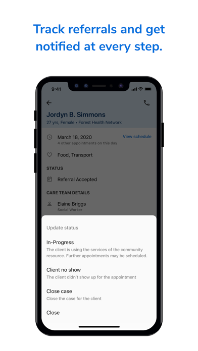 Screenshot #3 pour InCare for Community Resources