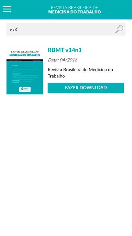 Revista Medicina do Trabalho