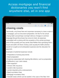 Real Estate Dictionary ipad bilder 1