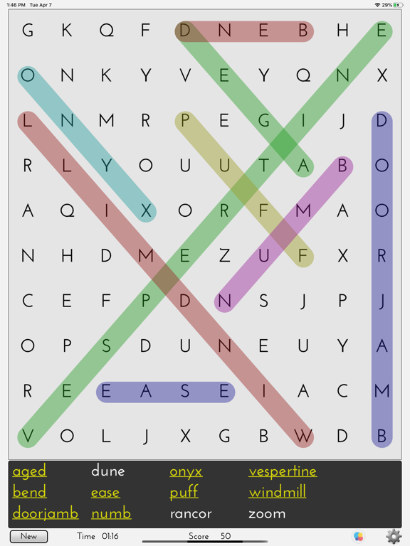 Screenshot #3 for Ultimate Word Search Pro