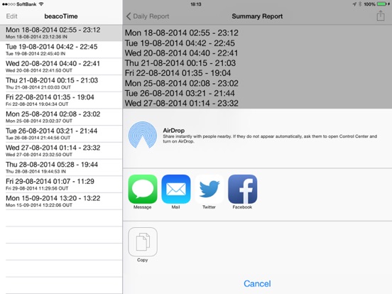 Screenshot #5 pour beacoTime