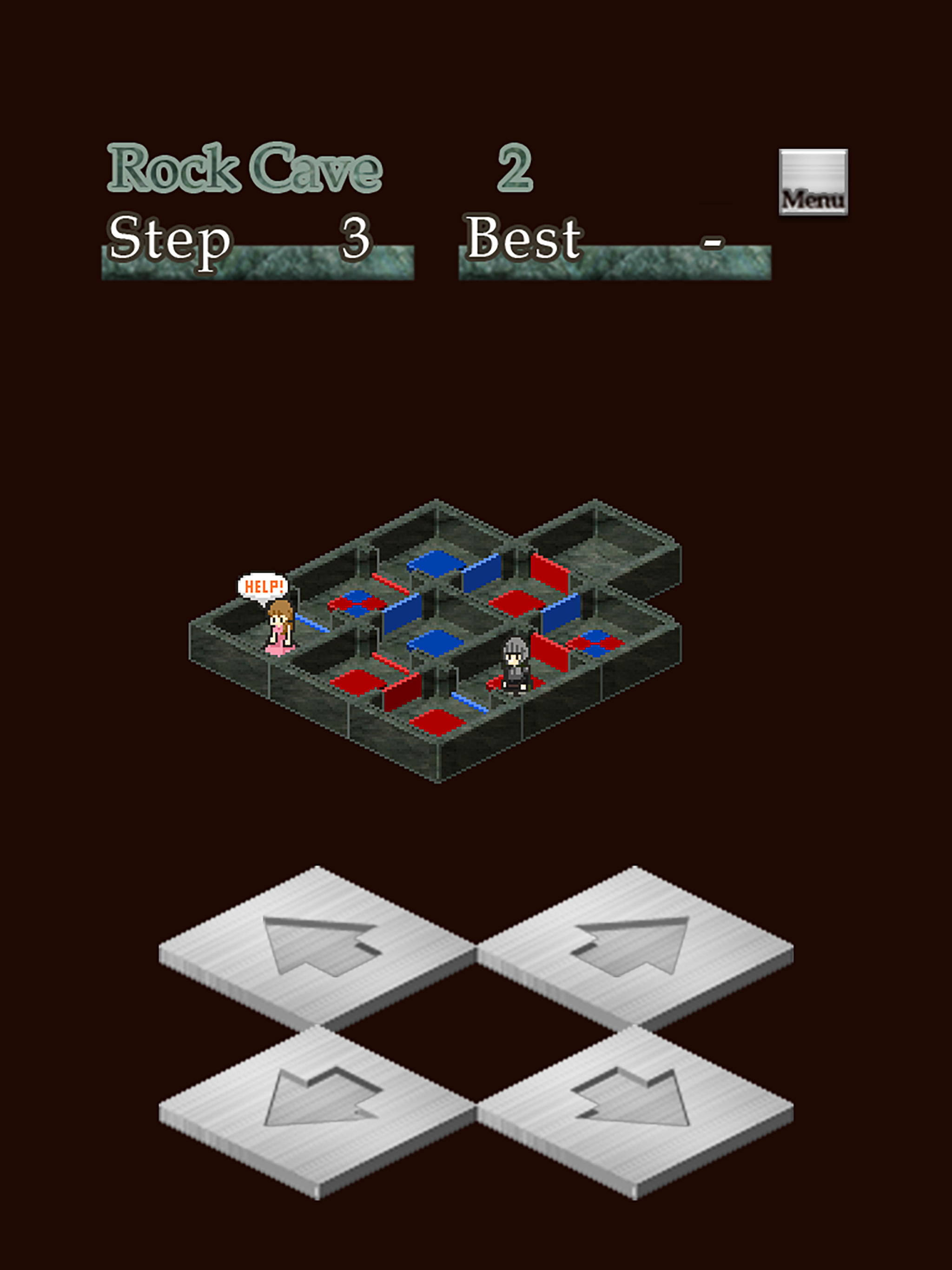 Labyrinth of Red and Blue