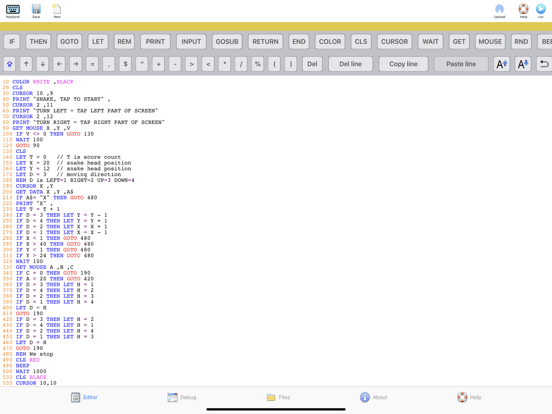 Screenshot #4 pour Learn BASIC Programming