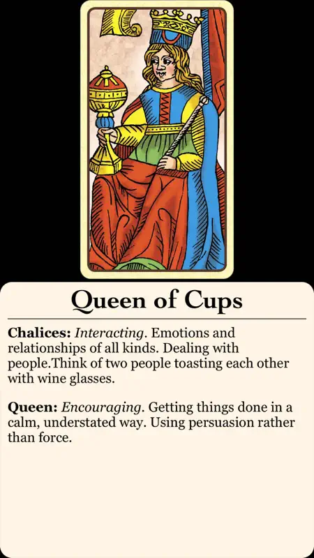 Universal Tarot of Marseille screenshot 4 of 5