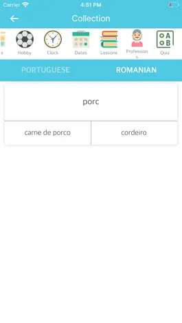 Game screenshot Portuguese Romanian Dictionary hack