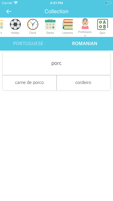 Screenshot #3 pour Portuguese Romanian Dictionary