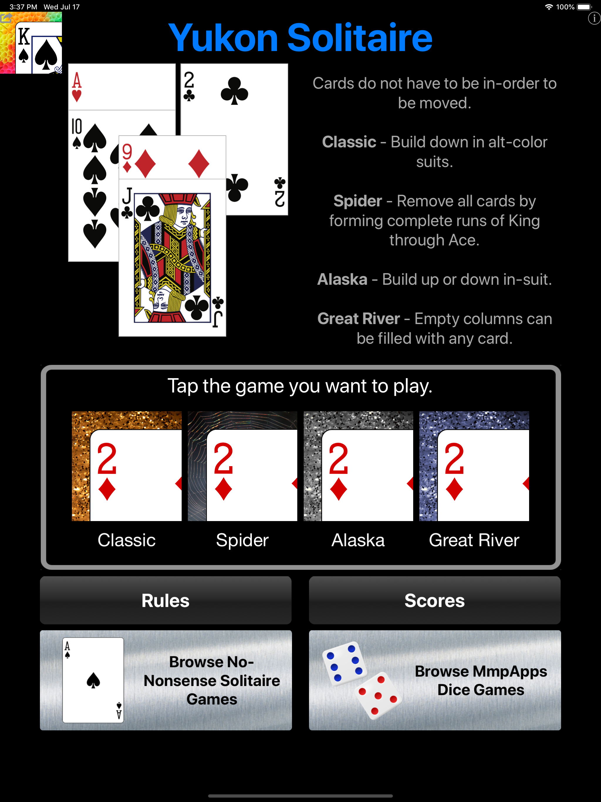 Yukon Solitaire - Classic