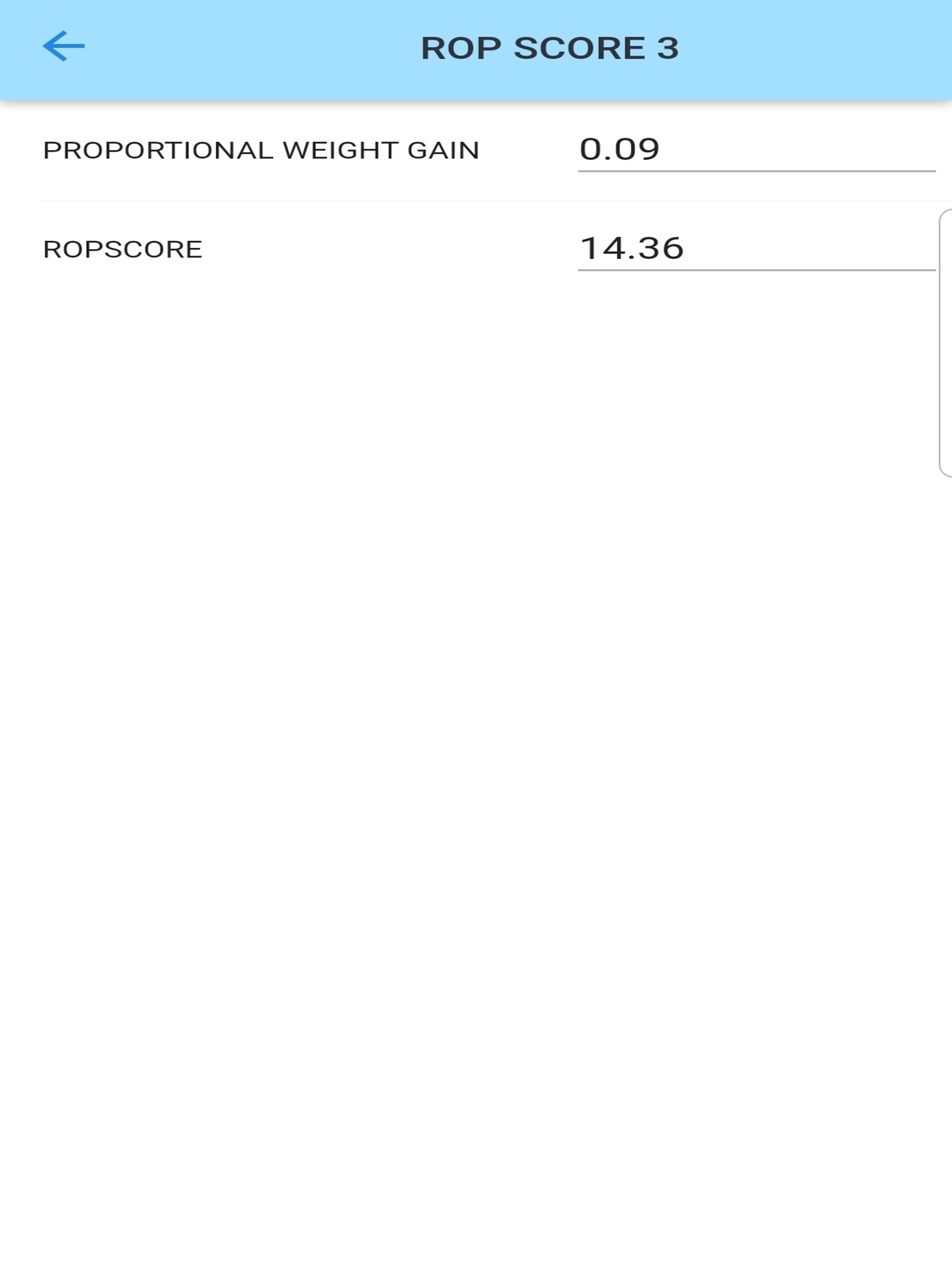 ROP Score 3