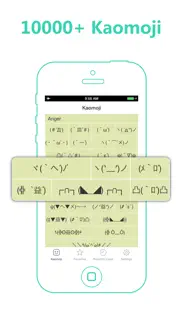 kaomoji -- japanese emoticons iphone screenshot 2