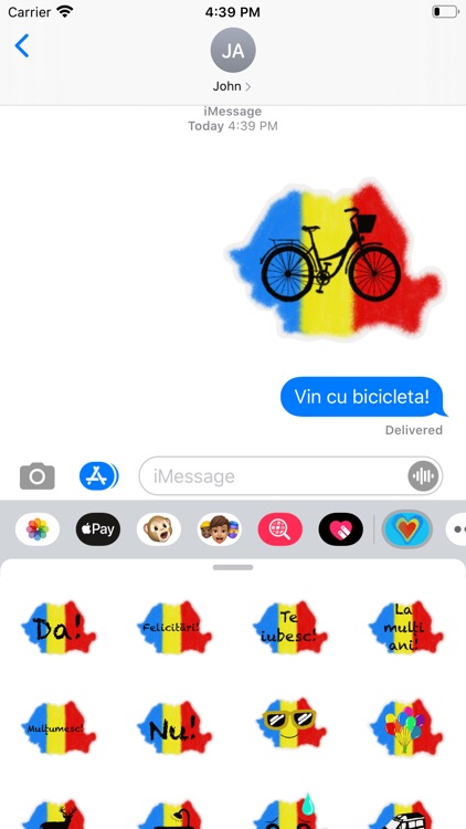 Romania Stickers
