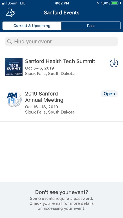 Sanford Health Events