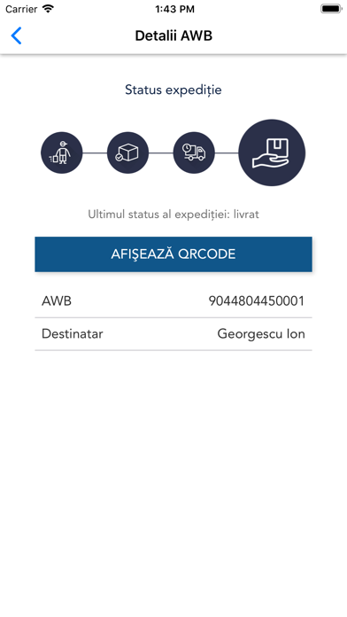FAN Courier Screenshot