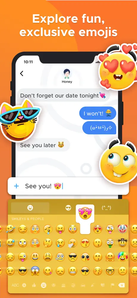 New Emoji & Fonts - RainbowKey