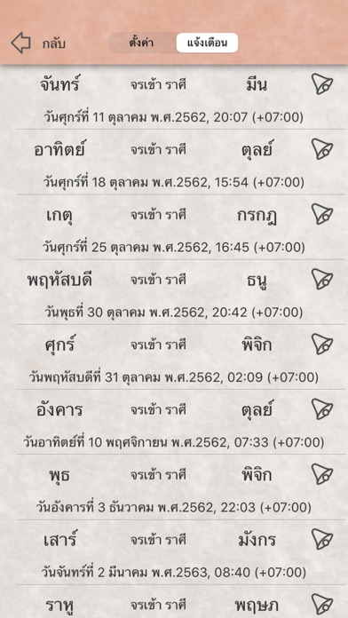 ผูกดวง ทำนาย Screenshot