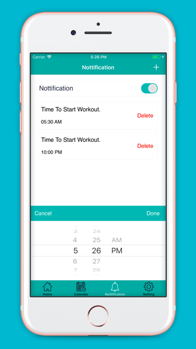 Home Exercise : Daily Workout Screenshot