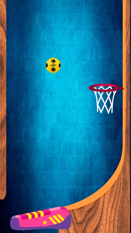 Flipper shot hoop basket games screenshot-3