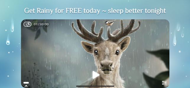 Rainy Sleep Rain Sounds HQ 3D(圖7)-速報App
