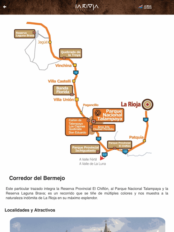 Screenshot #6 pour Turismo La Rioja Argentina