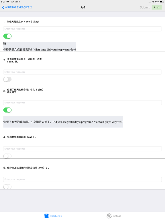 12 Complete Level 3 – 汉语水平考试® iPad screenshot