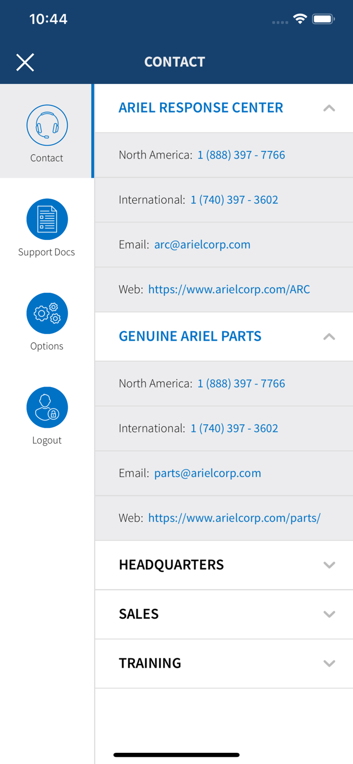 Ariel Training Videos