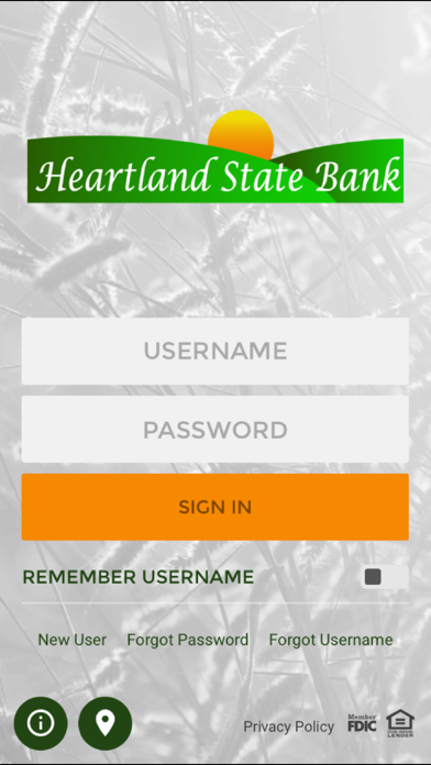 Heartland State Bank Screenshot