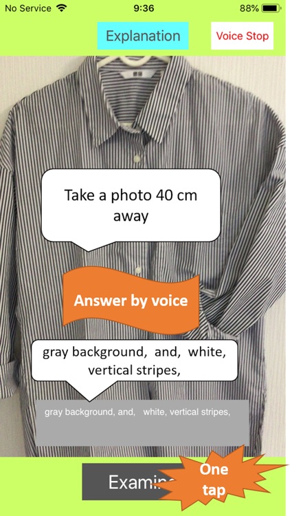 Examine Clothes Color