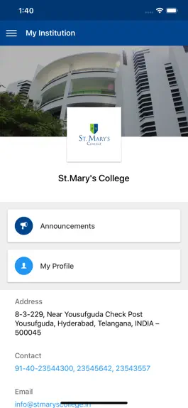 Game screenshot St. Mary’s college-Hyderabad mod apk